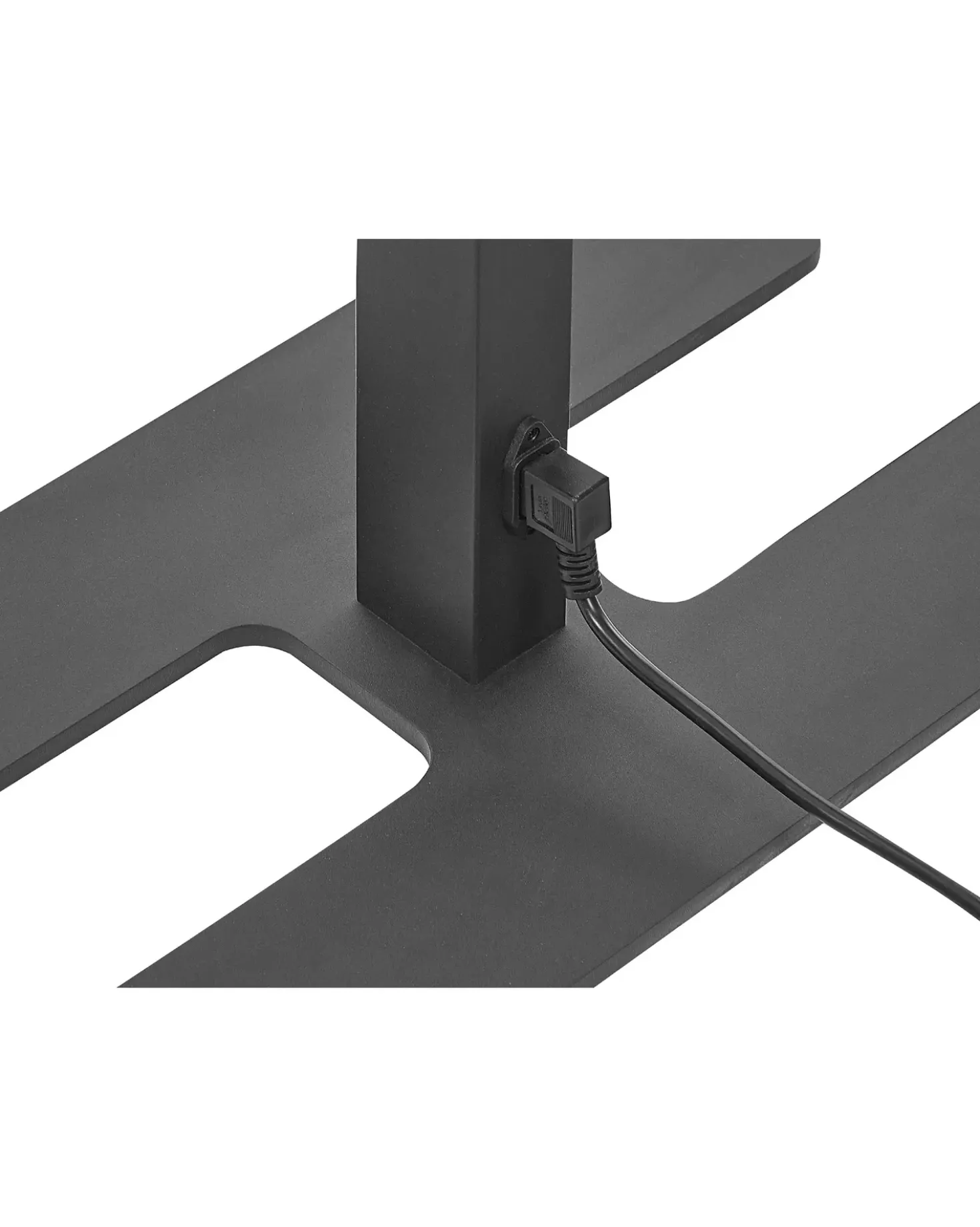 LED-gulvlampe SCULPTOR Med bevægelsessensor Metal Sort