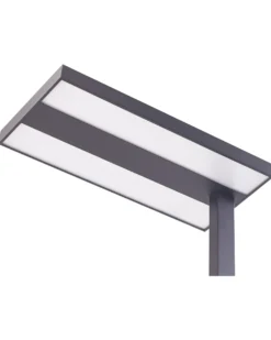 LED-gulvlampe TAURUS Med dæmpning Metal Sort