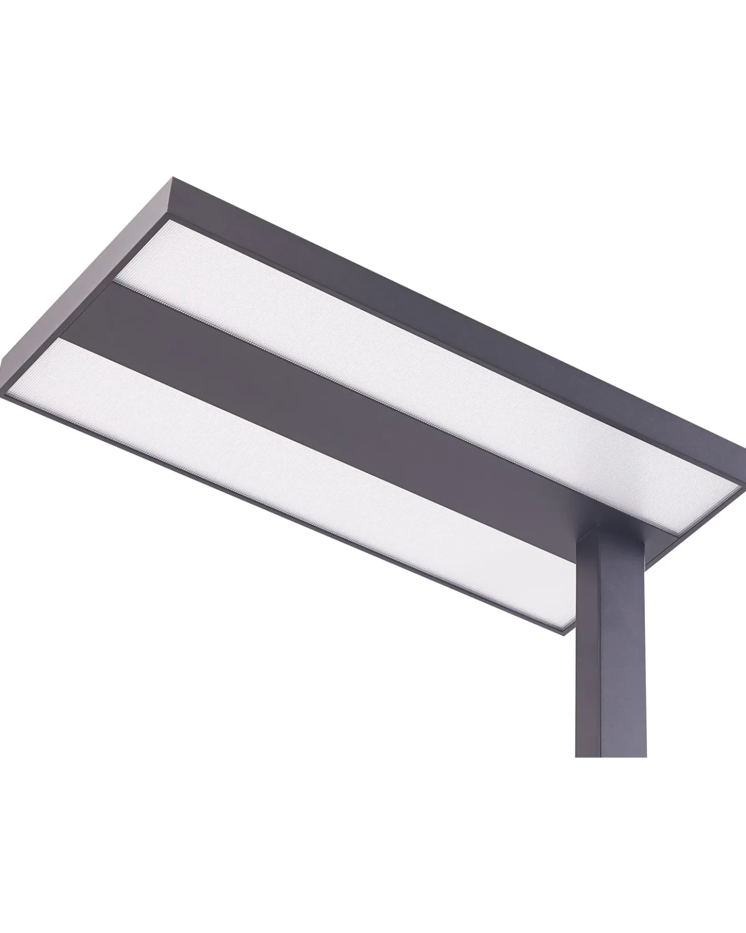 LED-gulvlampe TAURUS Med dæmpning Metal Sort