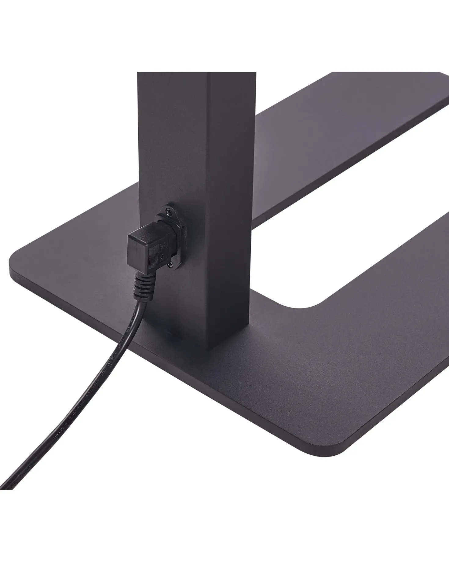 LED-gulvlampe TAURUS Med dæmpning Metal Sort