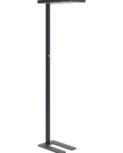 LED-gulvlampe TAURUS Med dæmpning Metal Sort
