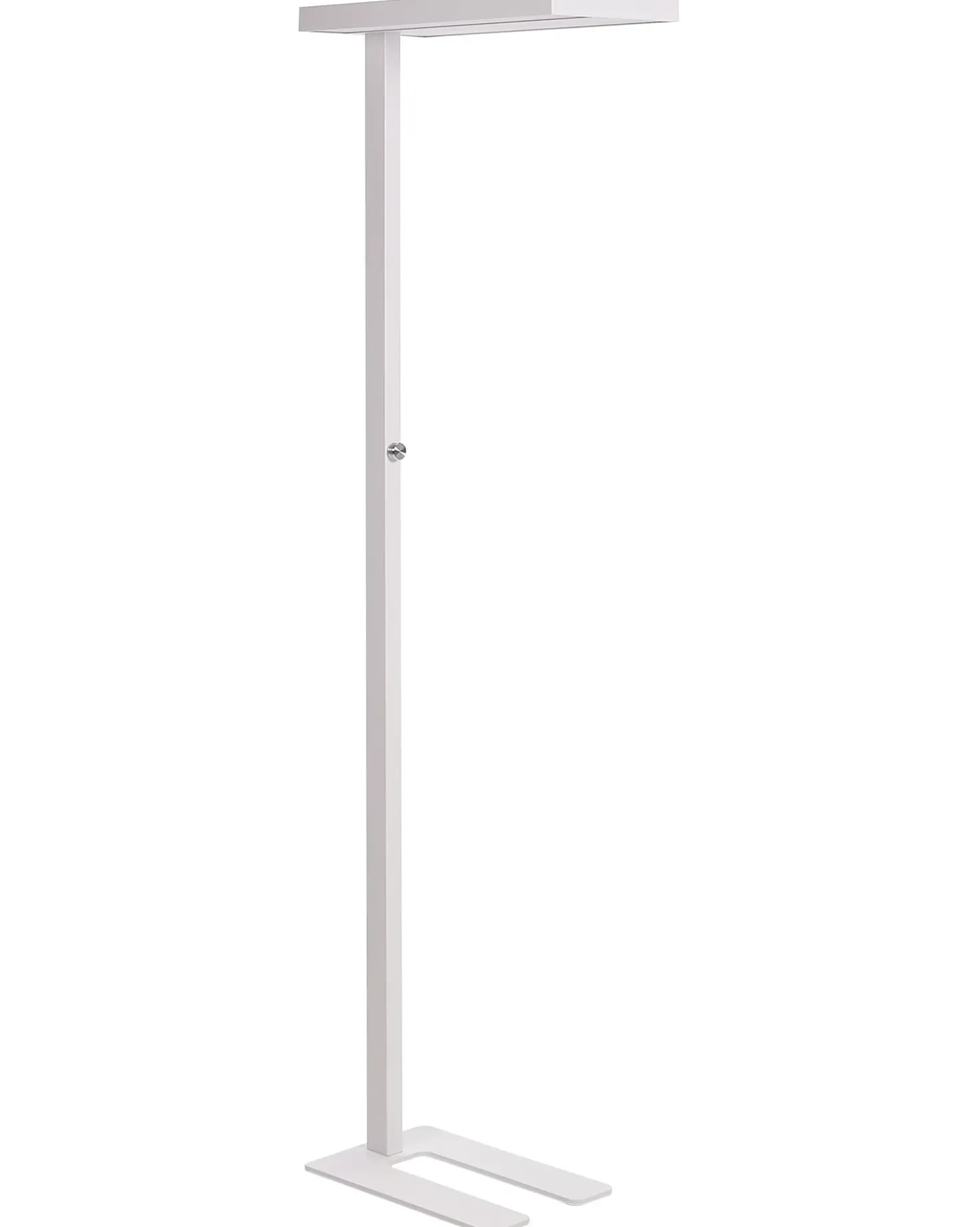 LED-gulvlampe TAURUS Med dæmpning Metal Hvid