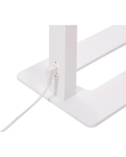 LED-gulvlampe TAURUS Med dæmpning Metal Hvid