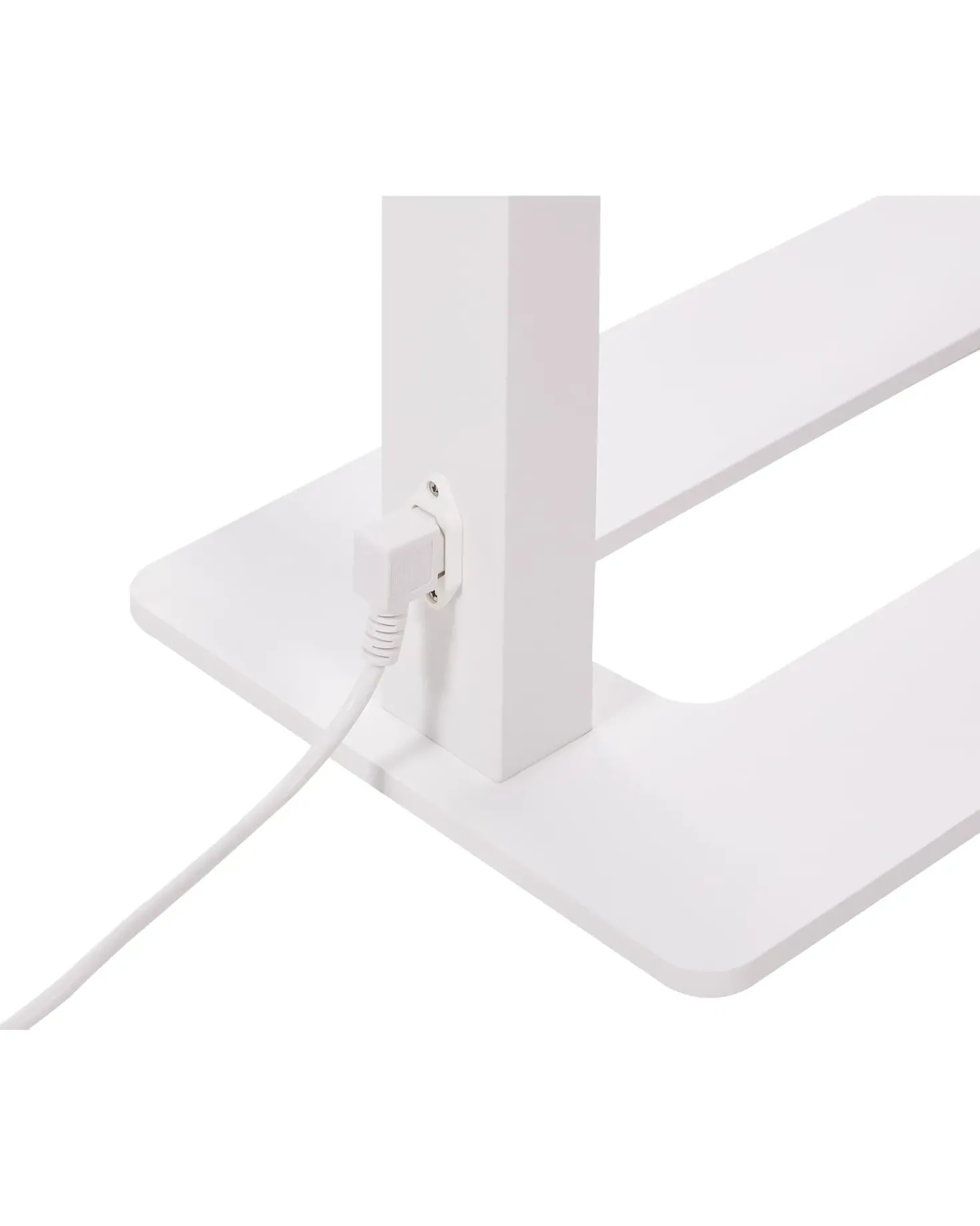 LED-gulvlampe TAURUS Med dæmpning Metal Hvid