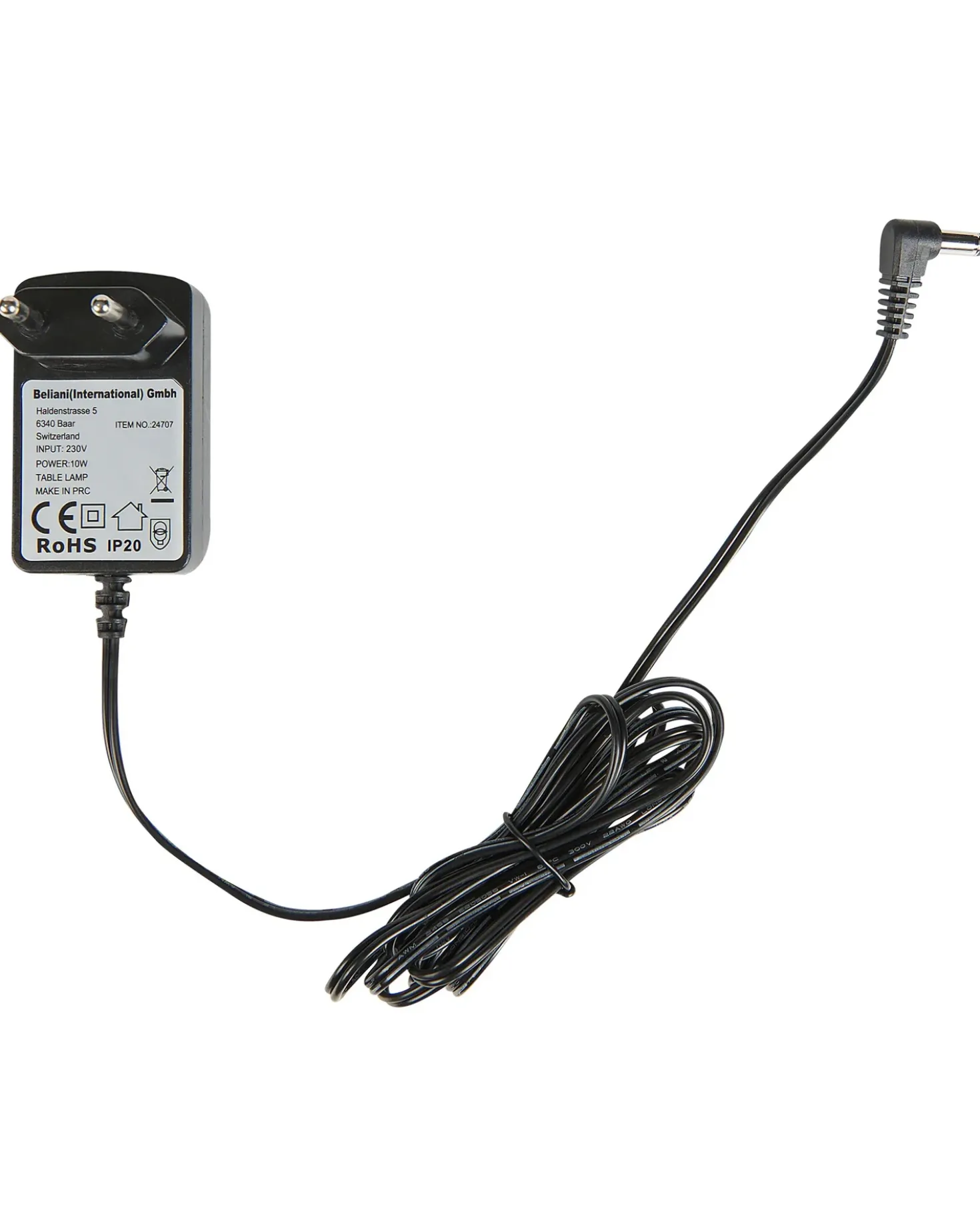 LED-klemmelampe AURIGA Med bevægelsessensor Metal Sort