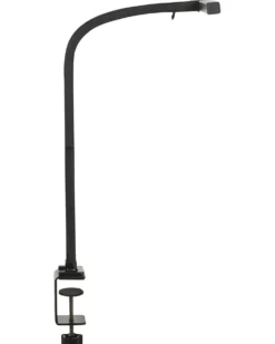 LED-klemmelampe AURIGA Med bevægelsessensor Metal Sort