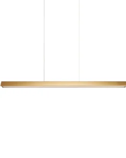 LED-pendel lampe ARENAS Med fjernbetjening Guld