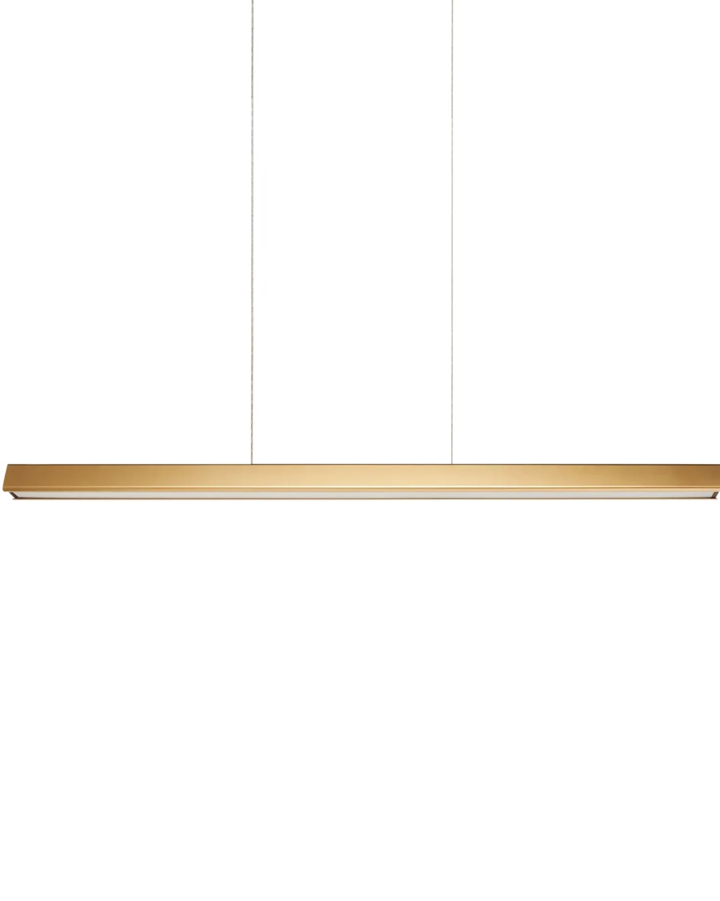 LED-pendel lampe ARENAS Med fjernbetjening Guld
