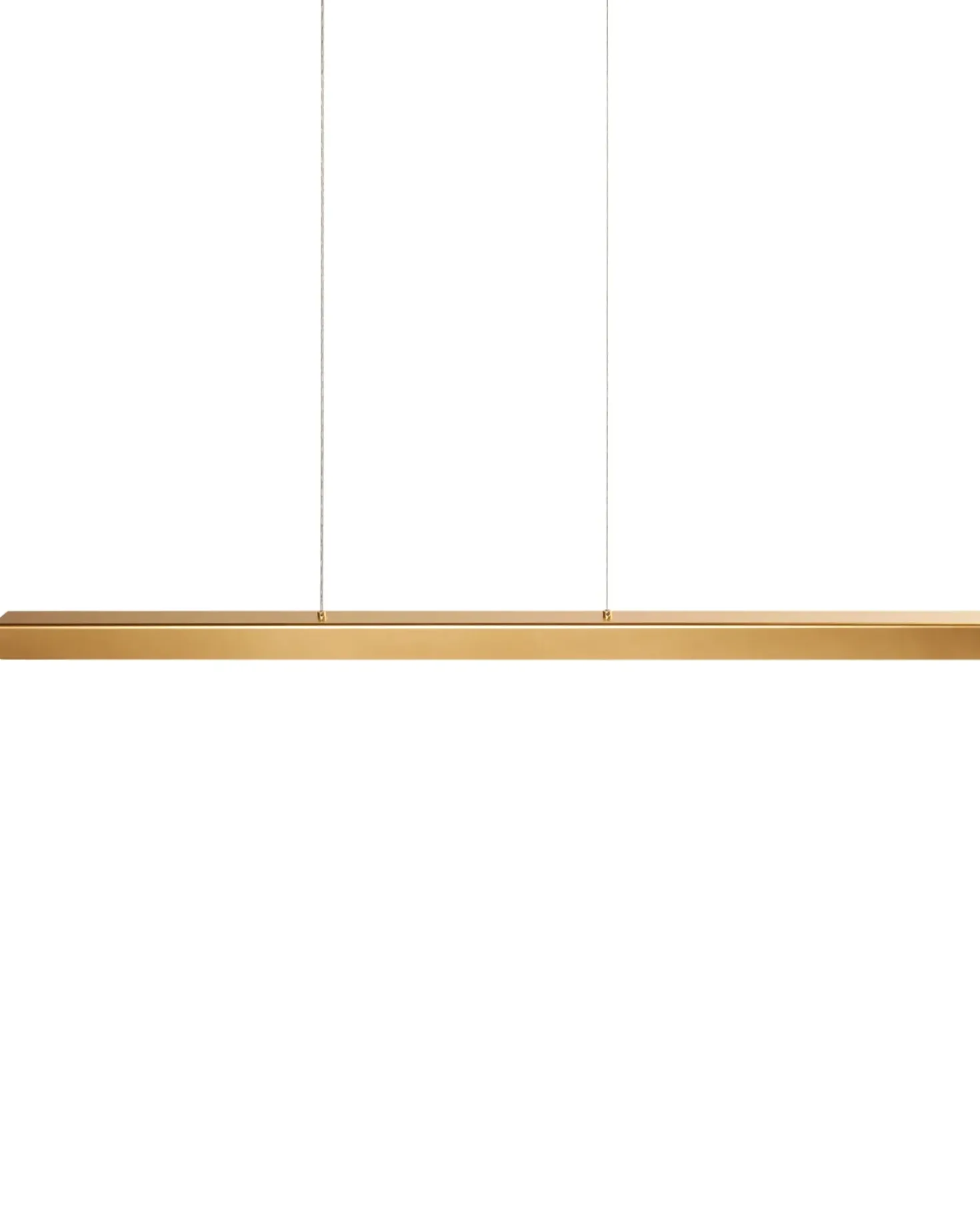 LED-pendel lampe ARENAS Med fjernbetjening Guld