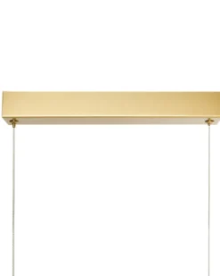 LED-pendel lampe ARENAS Med fjernbetjening Guld