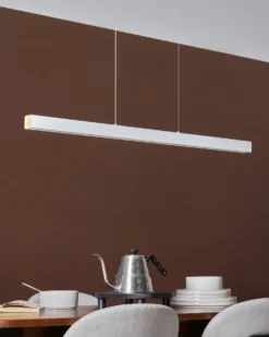 LED-pendel lampe ARENAS Med fjernbetjening Hvid