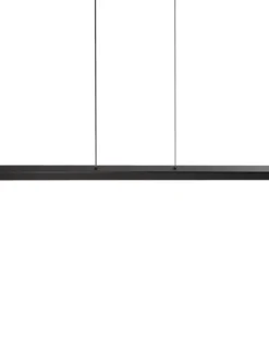 LED-pendel lampe ARENAS Med fjernbetjening Sort