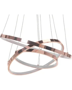 LED-pendel lampe ATREK Metal Rosa guld