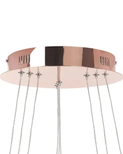 LED-pendel lampe ATREK Metal Rosa guld