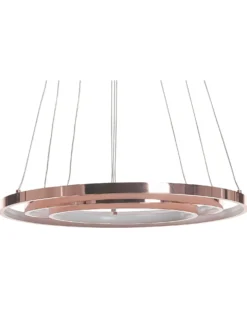 LED-pendel lampe ATREK Metal Rosa guld