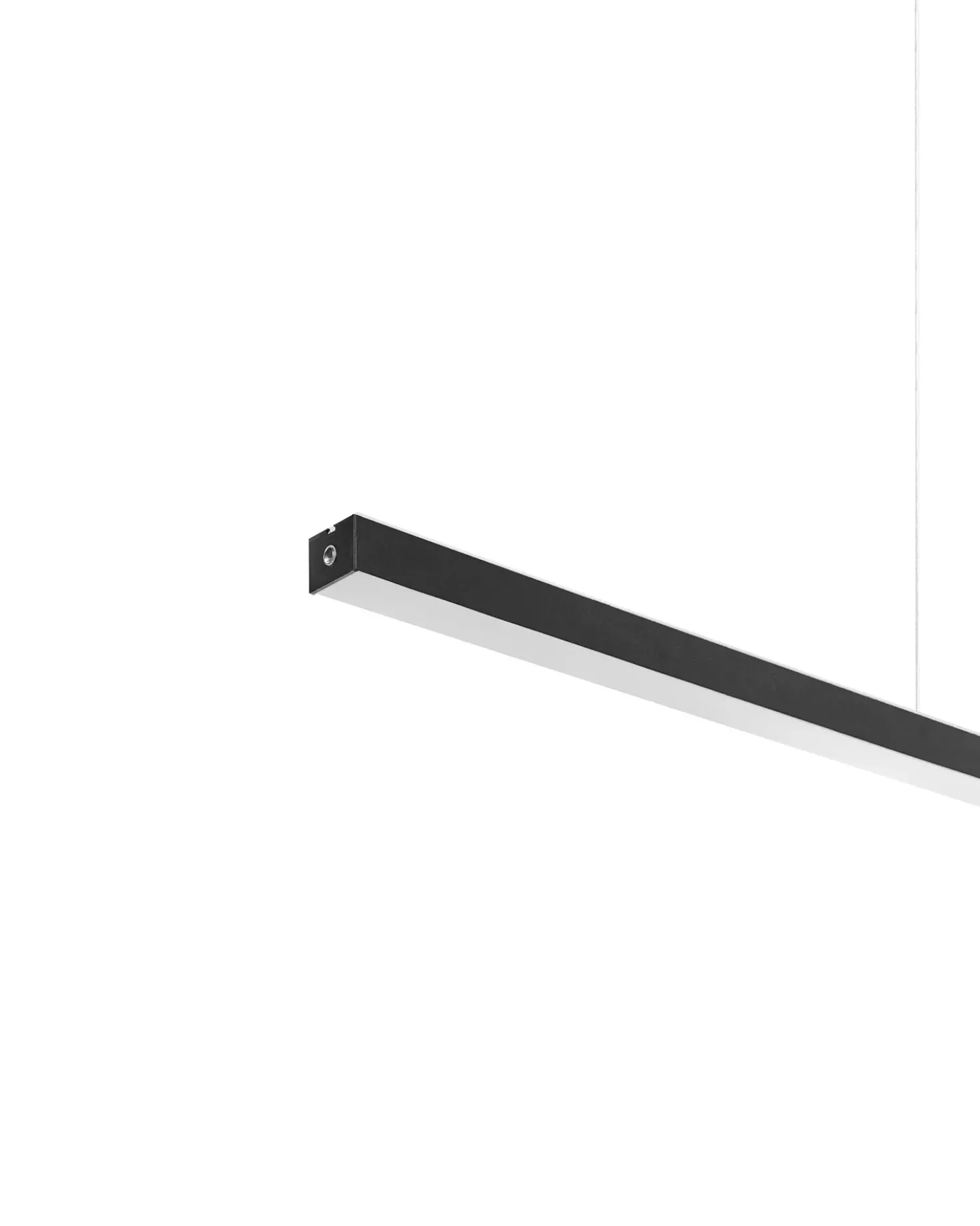 LED-pendel lampe BADDANA Metal Sort