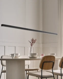 LED-pendel lampe BADDANA Metal Sort
