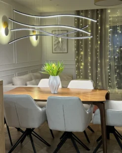 LED-pendel lampe CALAO Metal Sort