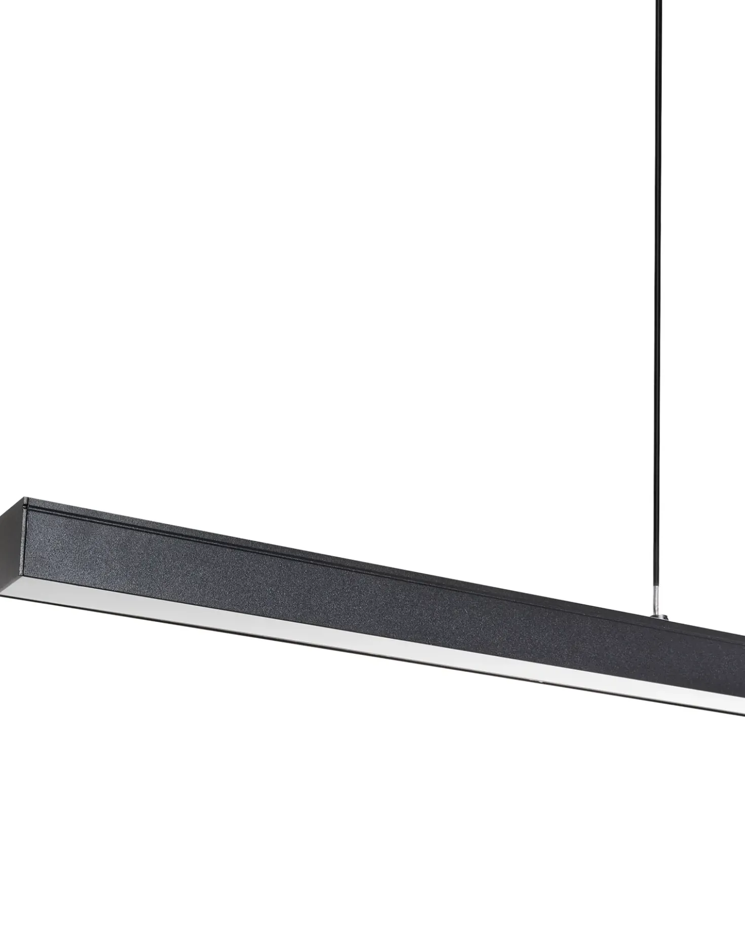 LED-pendel lampe CANDELERO Med fjernbetjening Sort