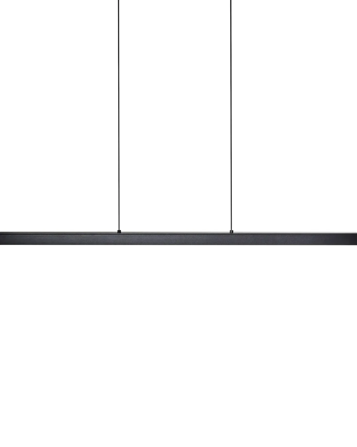 LED-pendel lampe CANDELERO Med fjernbetjening Sort