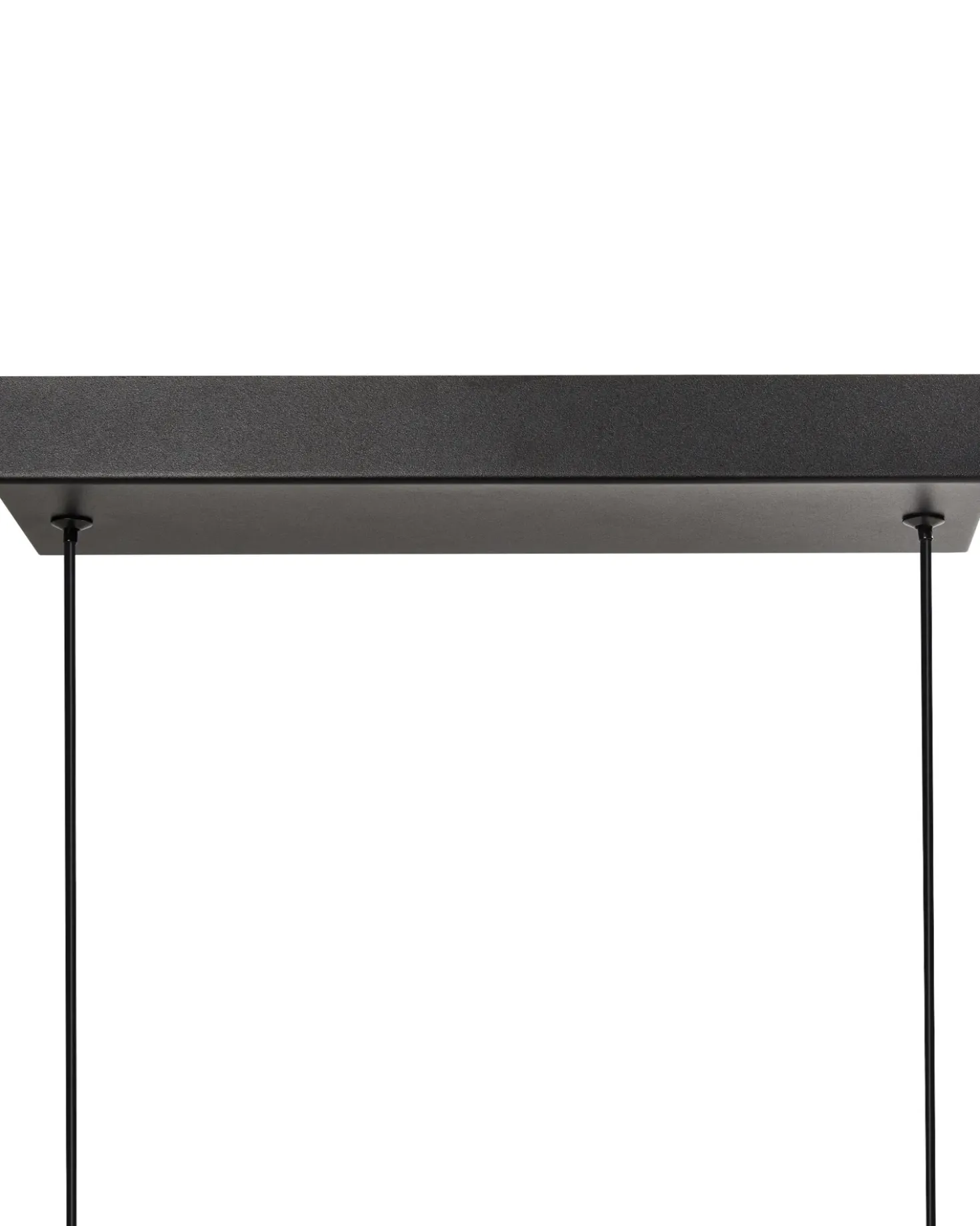 LED-pendel lampe CANDELERO Med fjernbetjening Sort