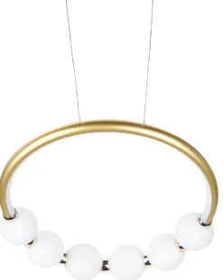 LED-pendel lampe FANE Metal Guld