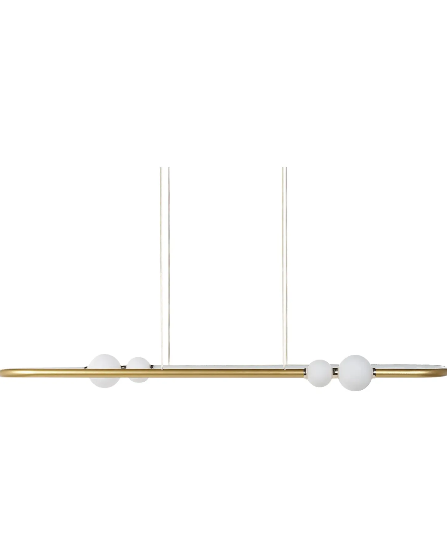 LED-pendel lampe FEALE Metal Guld