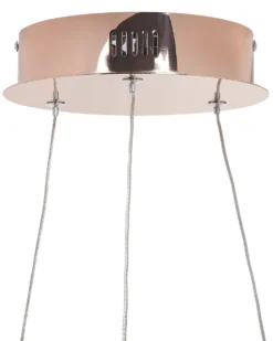 LED-pendel lampe JORDAN Metal Rosa guld