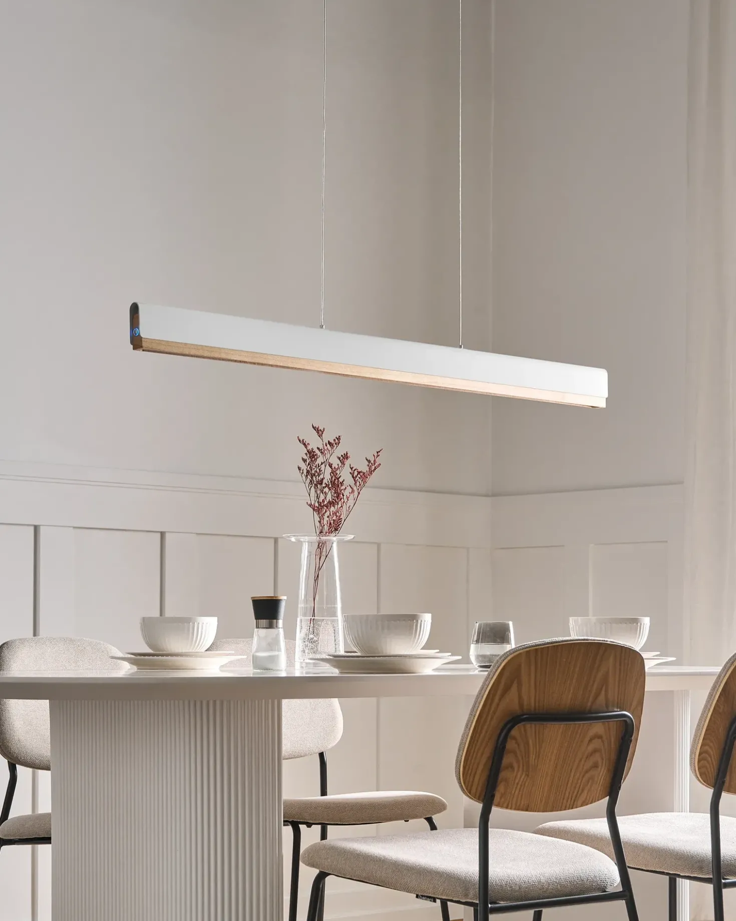LED-pendel lampe MARA Metal Hvid