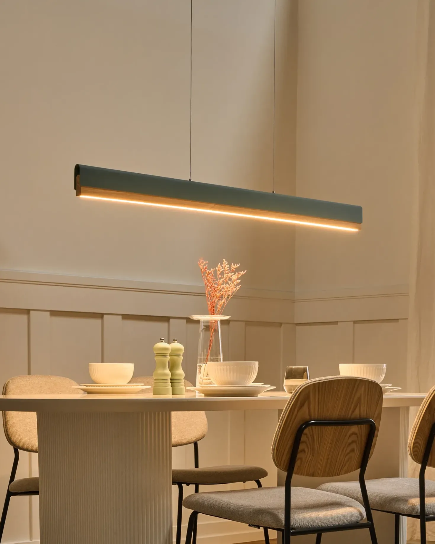 LED-pendel lampe MARA Metal Mintgrøn
