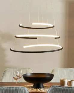 LED-pendel lampe MAYU Metal Sort