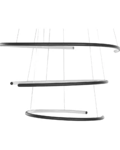 LED-pendel lampe MAYU Metal Sort