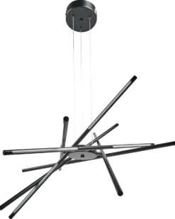 LED-pendel lampe PALUN Med dæmpning Metal Sort