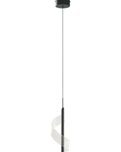 LED-pendel lampe SARELA Metal Sort