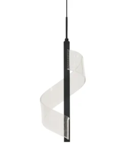 LED-pendel lampe SARELA Metal Sort