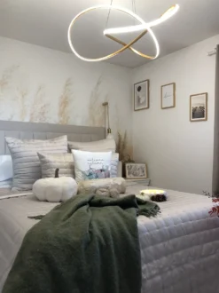 LED-pendel lampe TUMEN Metal Guld