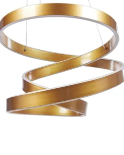 LED-pendel lampe WANLI Metal Guld
