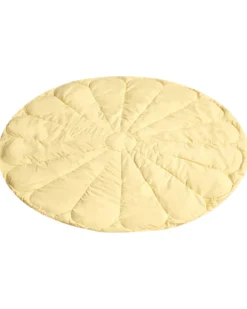 Legetæppe ELIZJUM 110 x 110 cm Bomuld Gul