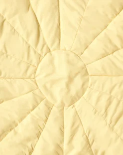 Legetæppe ELIZJUM 110 x 110 cm Bomuld Gul