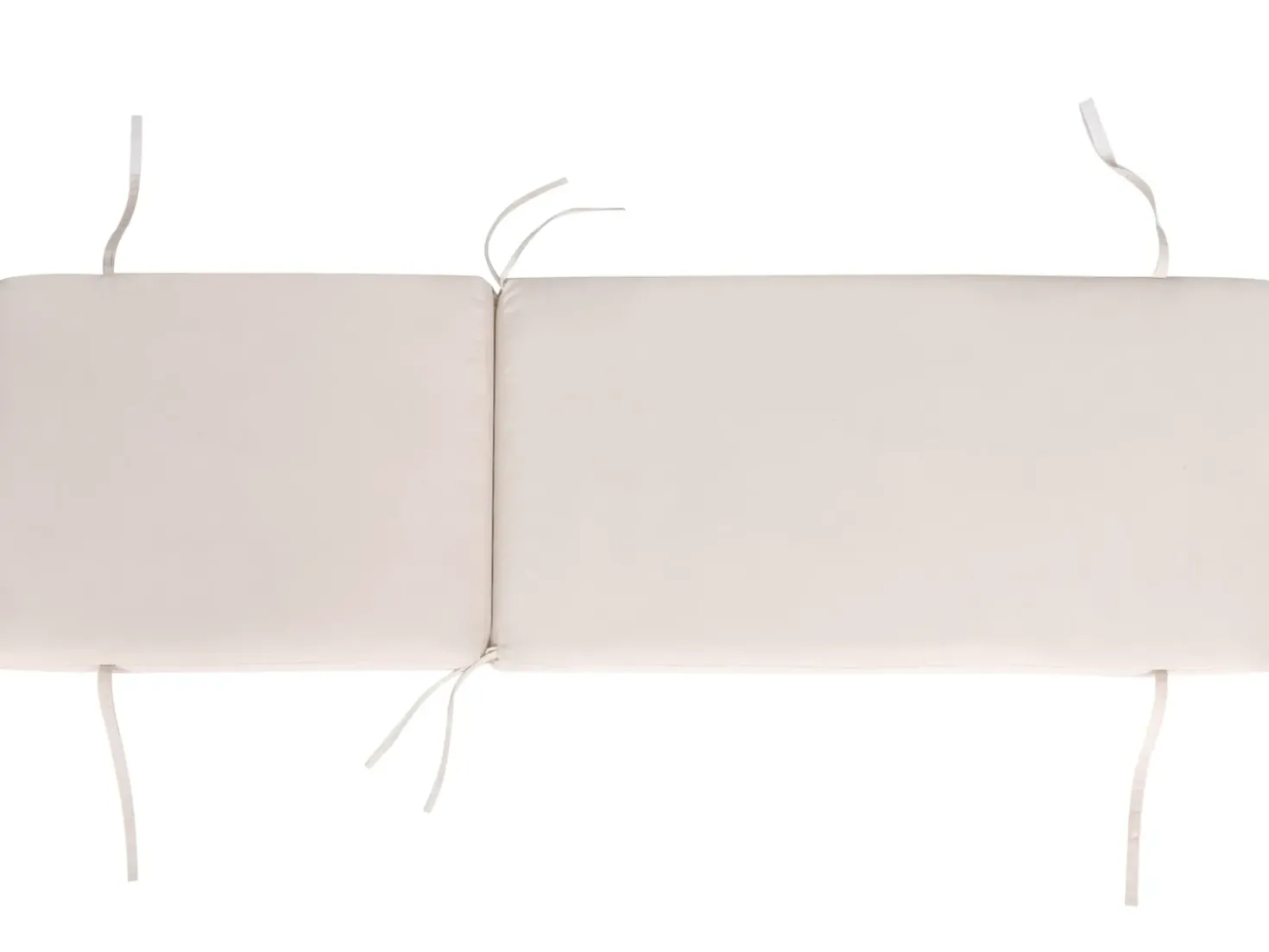 Liggestol med hynde VERDELLO Metal Beige