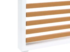 Liggestol med hynde VERDELLO Metal Beige