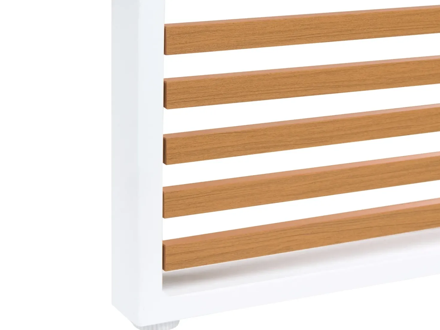 Liggestol med hynde VERDELLO Metal Beige