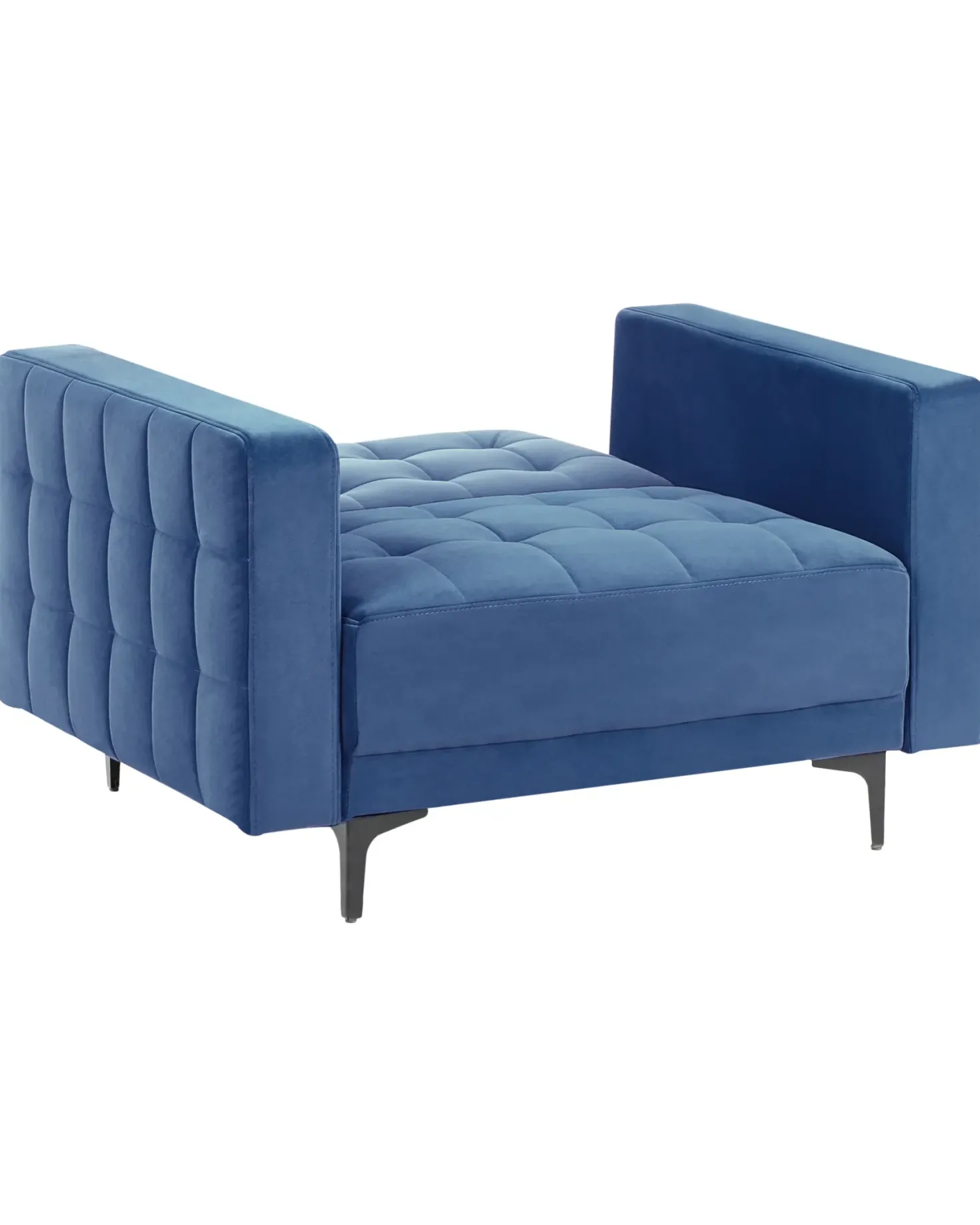Lænestol ABERDEEN Velour Blå