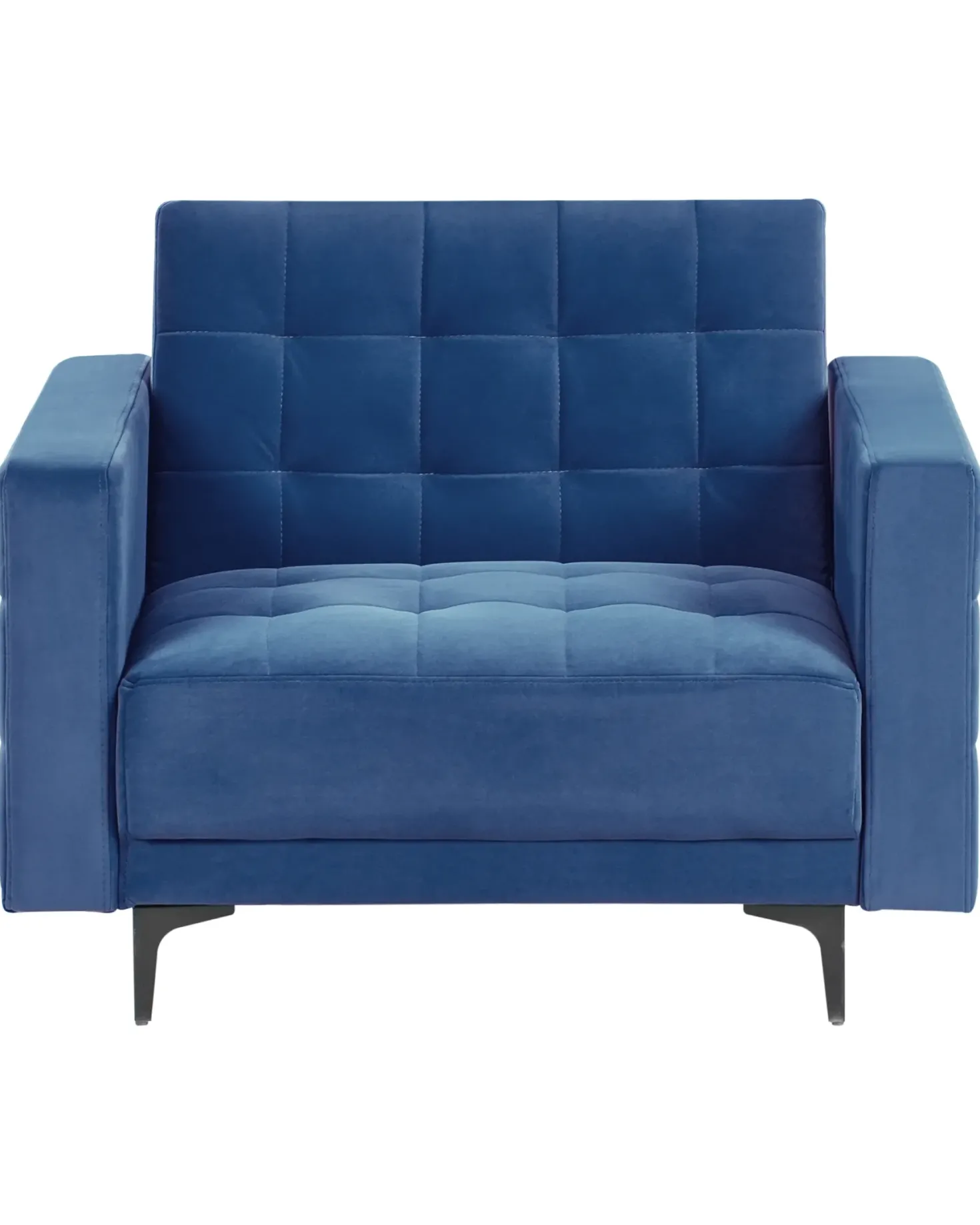 Lænestol ABERDEEN Velour Blå