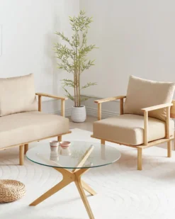 Lænestol ASKER Sand Beige