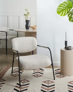 Lænestol AUSVIKA Lys Beige