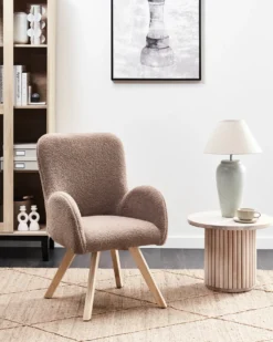 Lænestol BJARN Boucle Brun