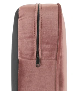 Lænestol CHESTERFIELD Velour Lyserød