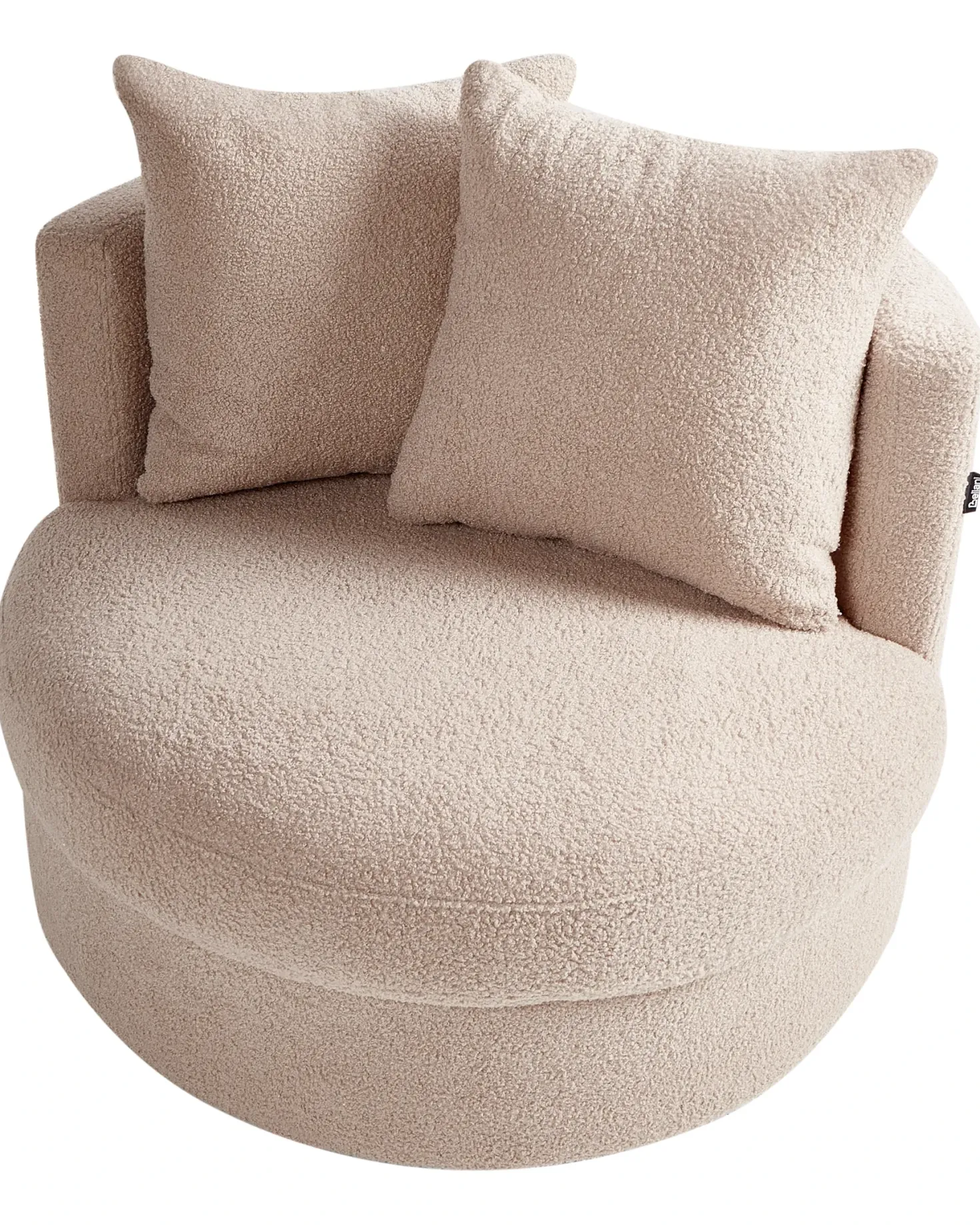 Lænestol DALBY Boucle Beige