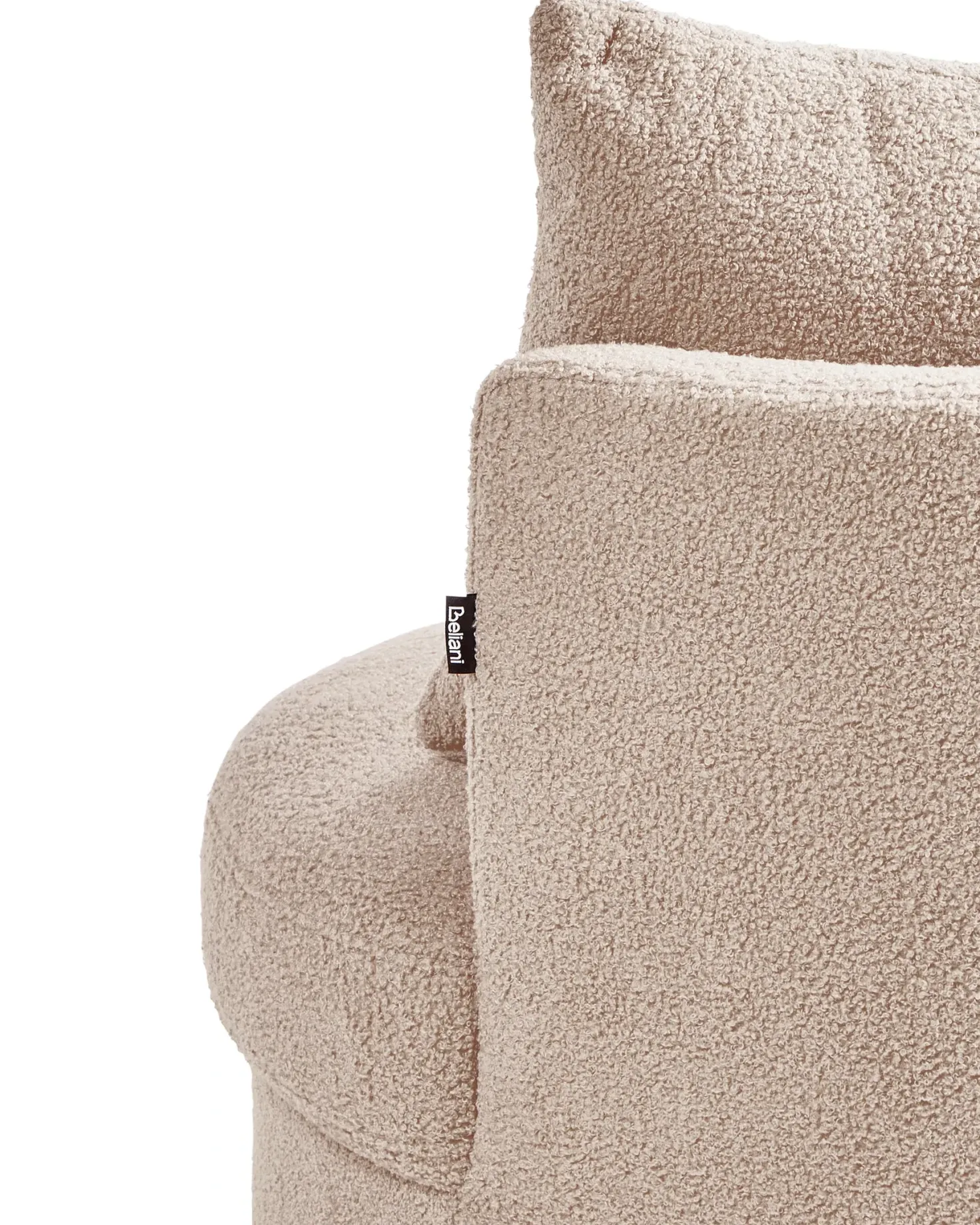 Lænestol DALBY Boucle Beige